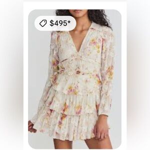 LoveShackFancy Medina dress Lemon Pie size 4 NWT. Beautiful